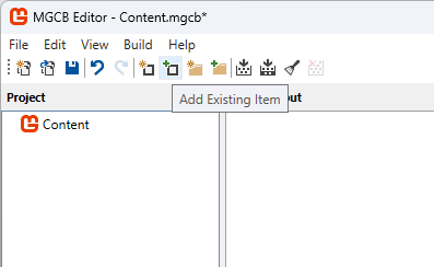 MGCB Editor